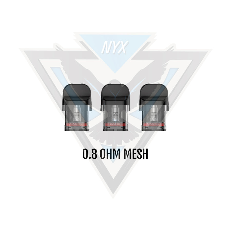 SMOK NOVO REPLACEMENT POD CRC 0.8 OHM MESH - NYX ECIGS - CANADIAN VAPE SHOP