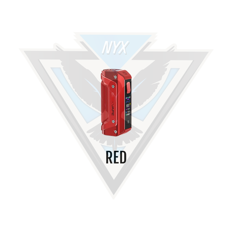GEEKVAPE AEGIS SOLO 3 BOX MOD RED - NYX ECIGS - CANADIAN VAPE SHOP