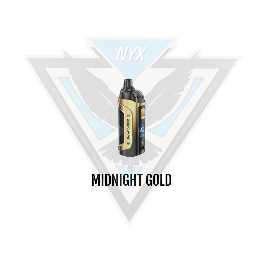 GEEKVAPE AEGIS BOOST 3 STARTER KIT CRC MIDNIGHT GOLD - NYX ECIGS - CANADIAN VAPE SHOP