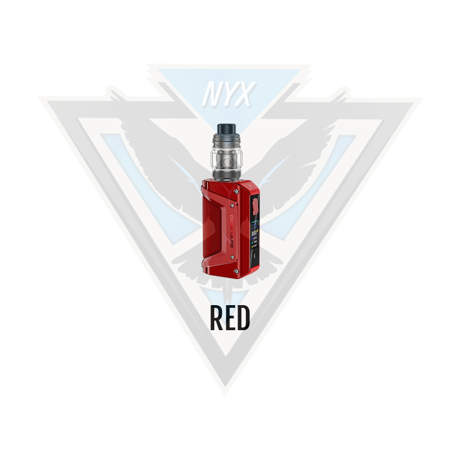 GEEKVAPE AEGIS LEGEND 3 STARTER KIT CRC RED - NYX ECIGS - CANADIAN VAPE SHOP