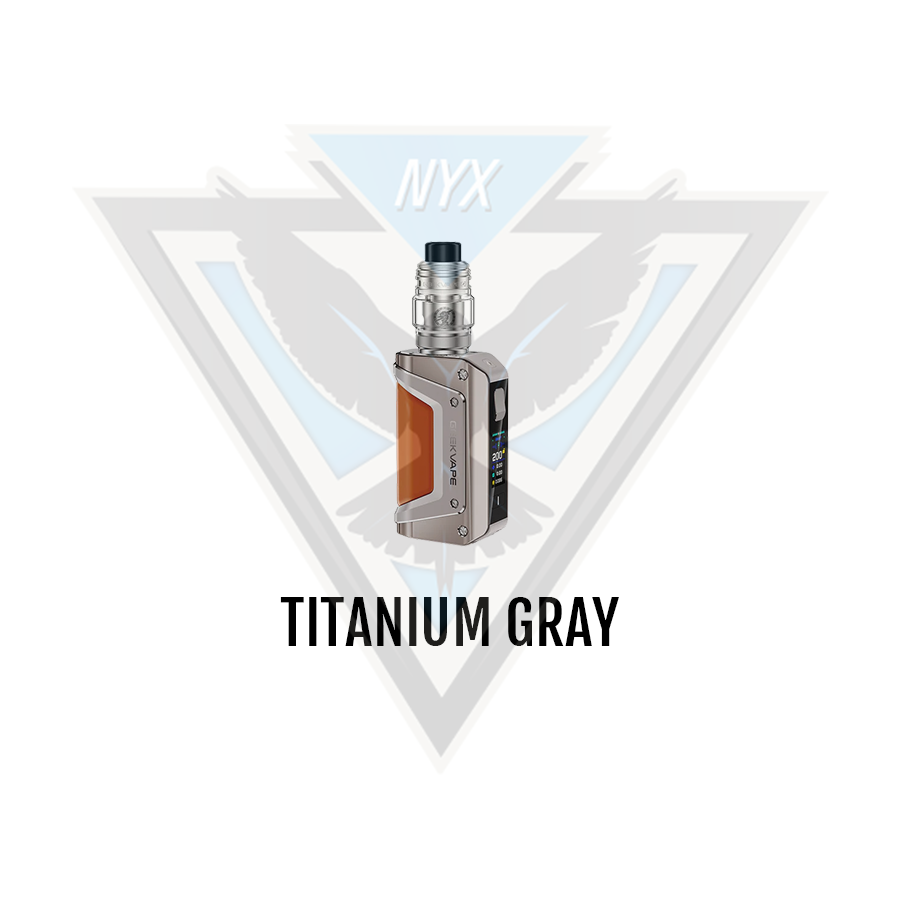 GEEKVAPE AEGIS LEGEND 3 STARTER KIT CRC TITANIUM GRAY - NYX ECIGS - CANADIAN VAPE SHOP