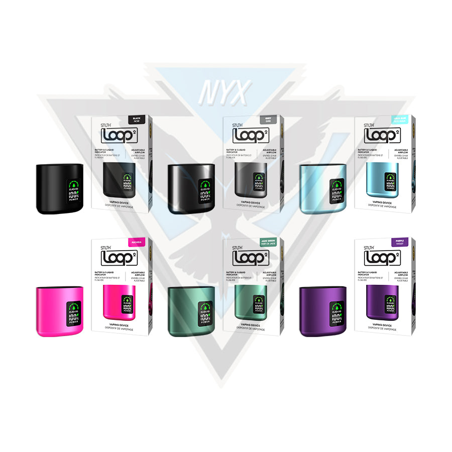 STLTH LOOP 2 CLOSED POD DEVICE BLACK - NYX ECIGS - CANADIAN VAPE SHOP