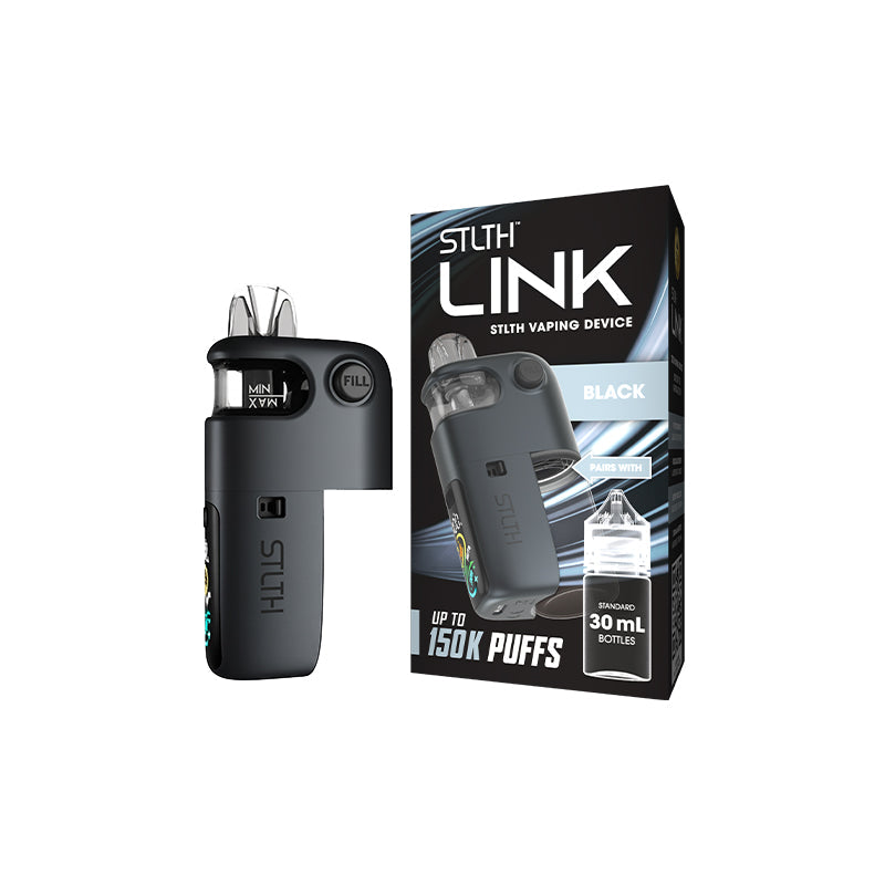STLTH Link Disposable Device - Black | NYX Vape