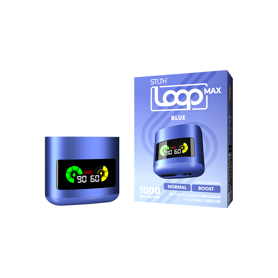 STLTH Loop Max Device-Battery - Pod System Side | NYX Vape