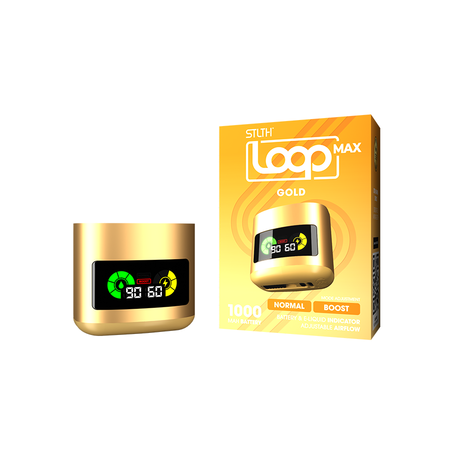 STLTH Loop Max Device-Battery - Pod System View 4 | NYX Vape