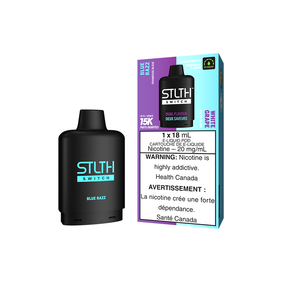 STLTH Switch Pod Pack (1 Pack) - Vape Pods Side | NYX Vape