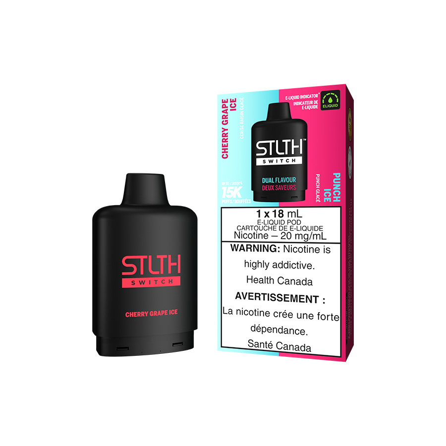 STLTH Switch Pod Pack (1 Pack) - Vape Pods Back | NYX Vape