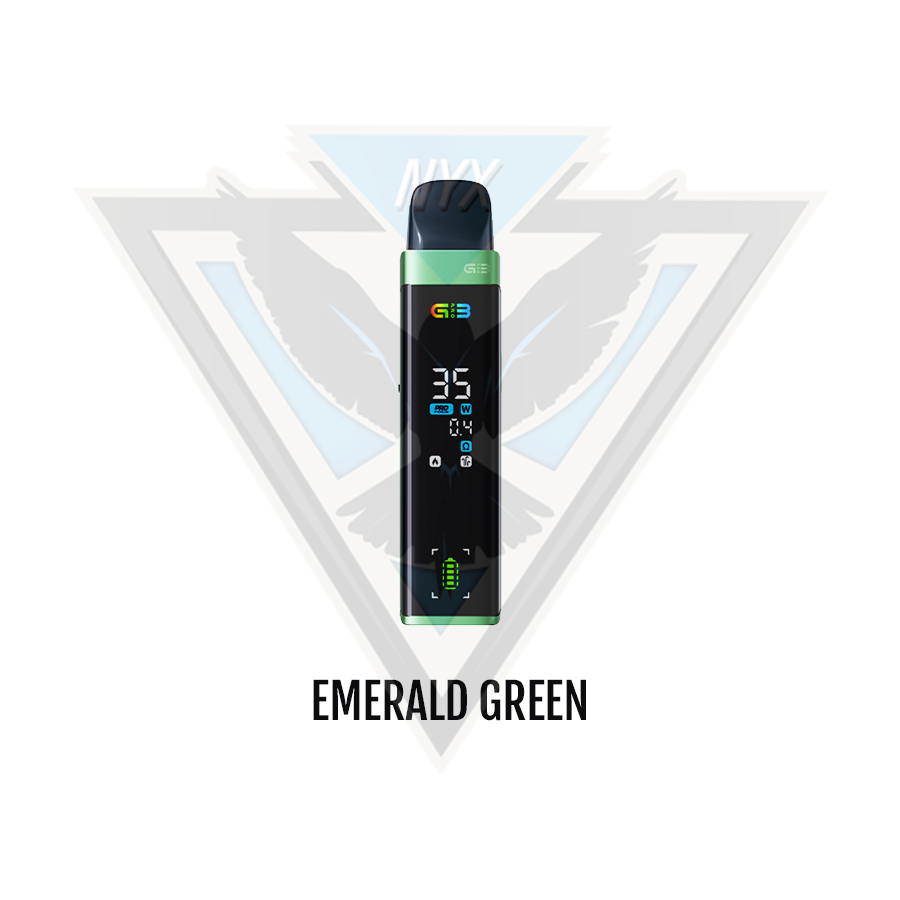 UWELL CALIBURN G3 PRO POD KIT CRC EMERALD GREEN - NYX ECIGS - CANADIAN VAPE SHOP