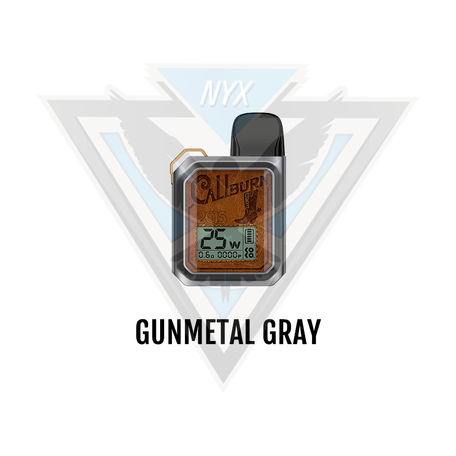 UWELL CALIBURN GK3 POD KIT CRC GUNMETAL GRAY - NYX ECIGS - CANADIAN VAPE SHOP