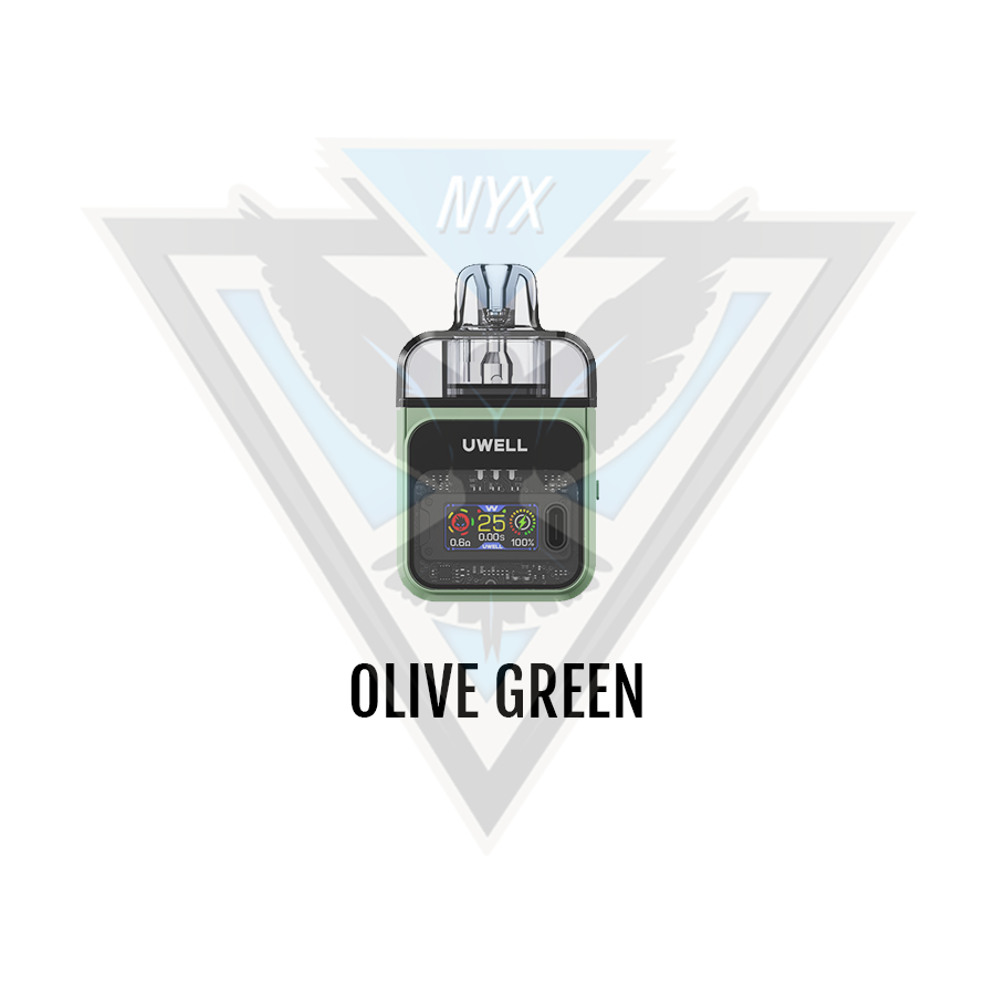 UWELL COZI  POD KIT CRC OLIVE GREEN - NYX ECIGS - CANADIAN VAPE SHOP