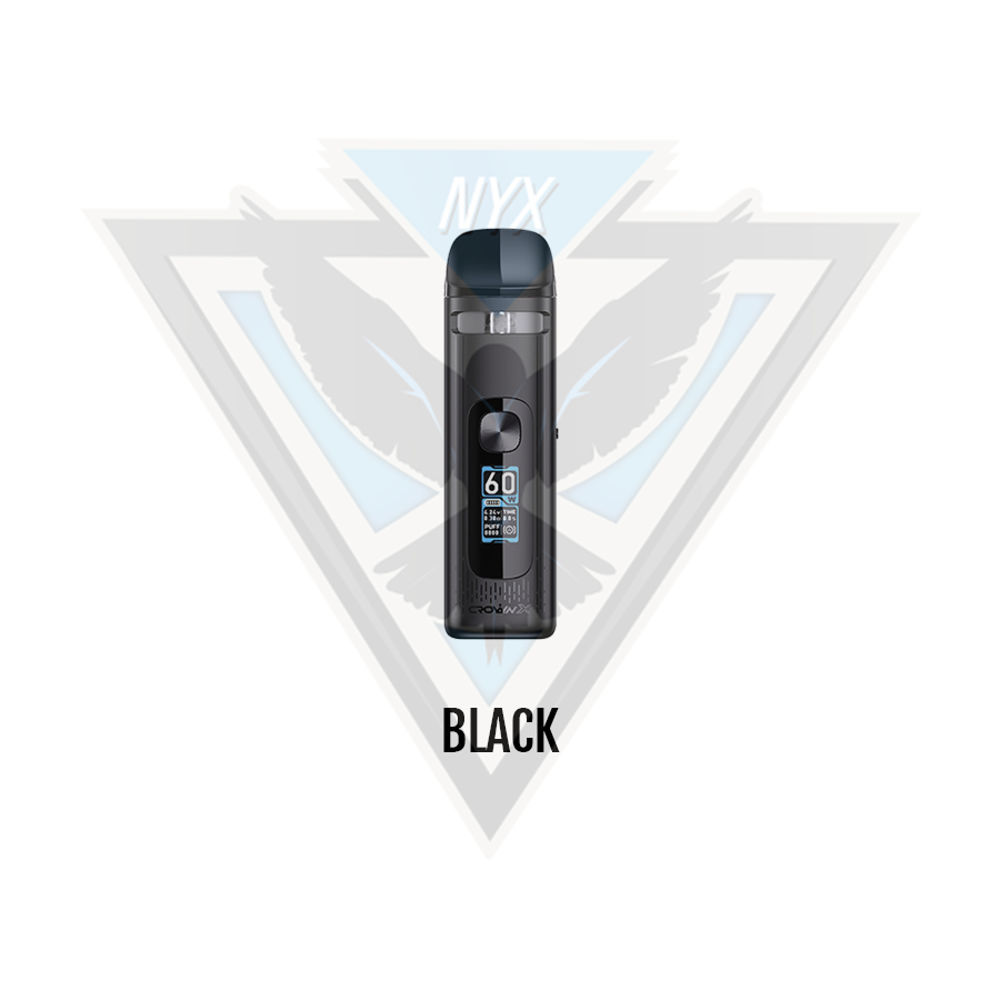 UWELL CROWN X POD KIT CRC BLACK - NYX ECIGS - CANADIAN VAPE SHOP