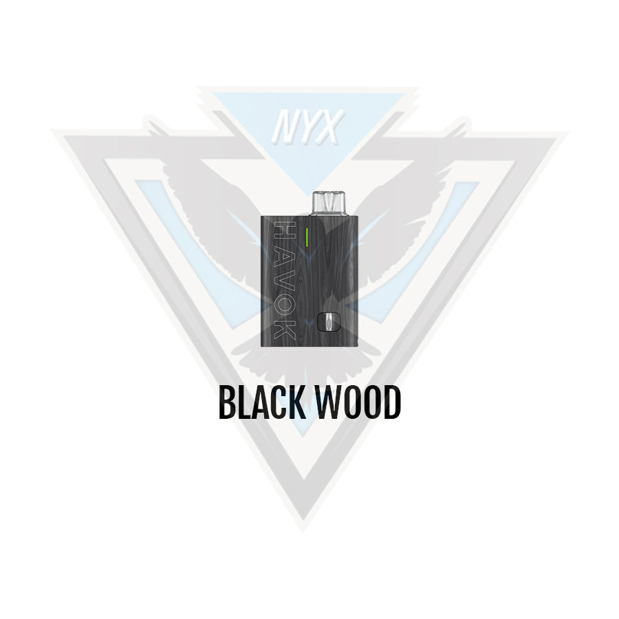 UWELL HAVOK R POD KIT CRC BLACK WOOD - NYX ECIGS - CANADIAN VAPE SHOP