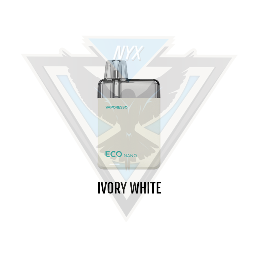 VAPORESSO ECO NANO POD KIT CRC IVORY WHITE - NYX ECIGS - CANADIAN VAPE SHOP