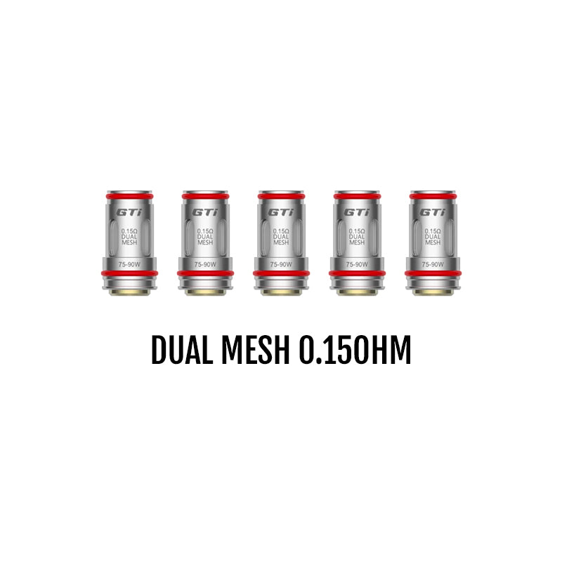 Vaporesso Gti Replacement Coil (5 Pack) Dual Mesh 0.15 ohm | NYX Vape