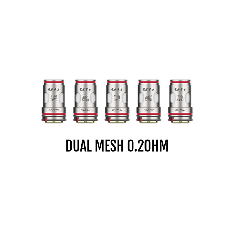 Vaporesso Gti Replacement Coil (5 Pack) Dual Mesh 0.2 ohm | NYX Vape