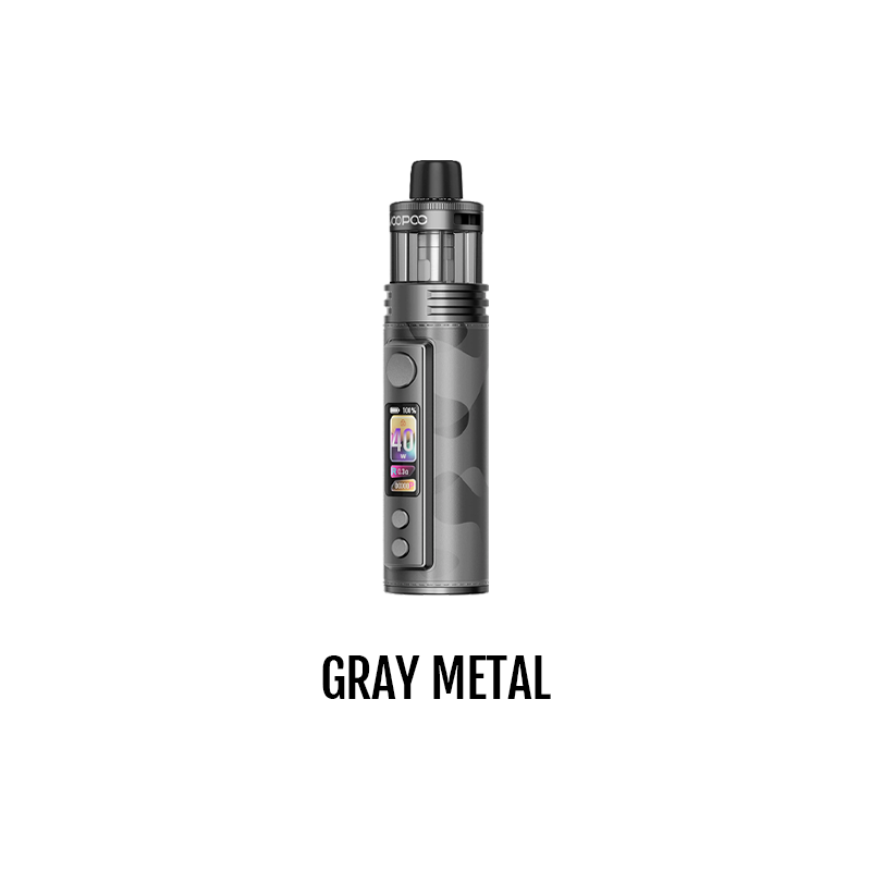 Voopoo Drag H40 Pro Pod Kit CRC Gray Metal | NYX Vape