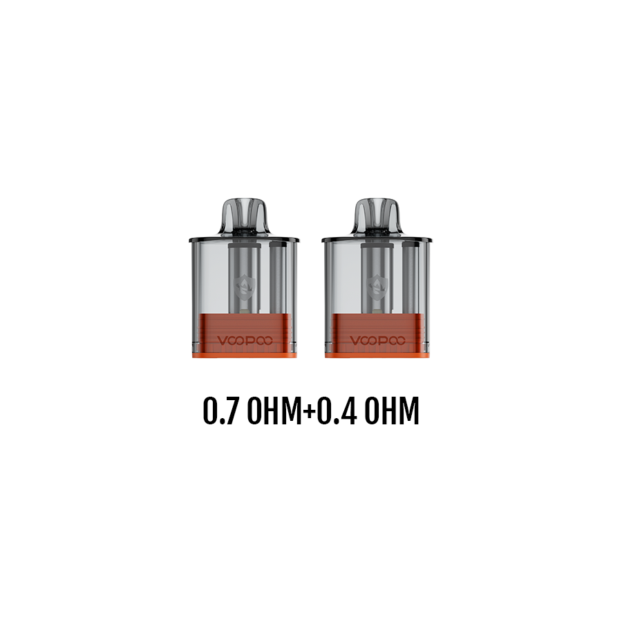 VOOPOO Vrizz V2 Replacement Pod (2 Pack) CRC - Vape Pods Side | NYX Vape